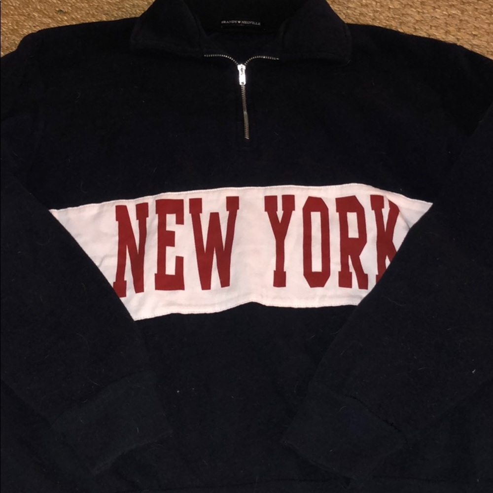 Brandy Melville quarter zip